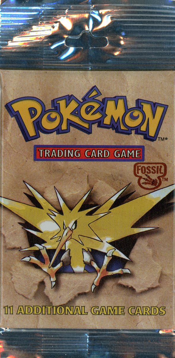 Pokemon purchases 1st Edition Fossil Booster Pack